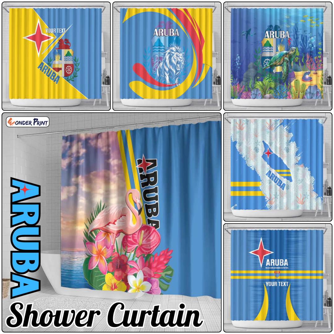 Aruba Shower Curtain