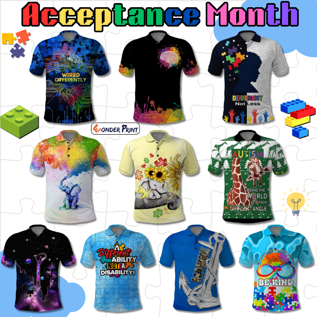 Autism Awareness Polo Shirt