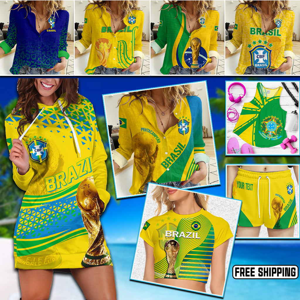 Brazil Soccer Women Proud