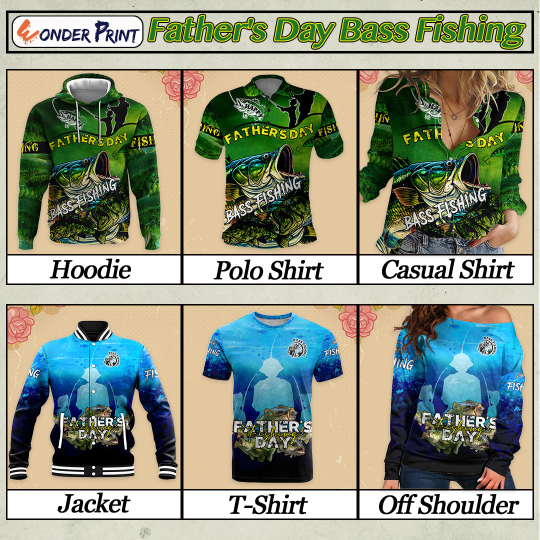 Father's Day Bass Fishing Best Dad Ever