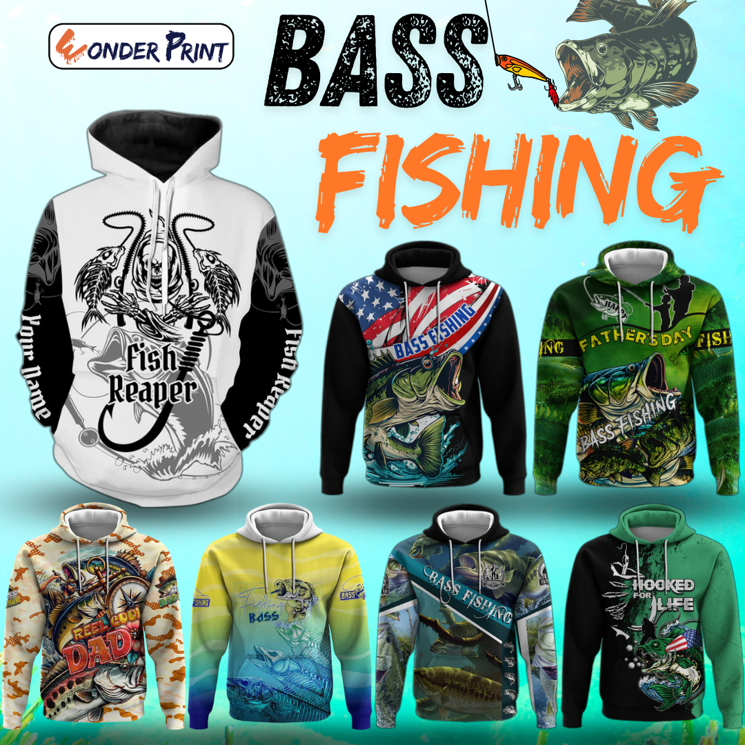 Bass Fishing Hoodie