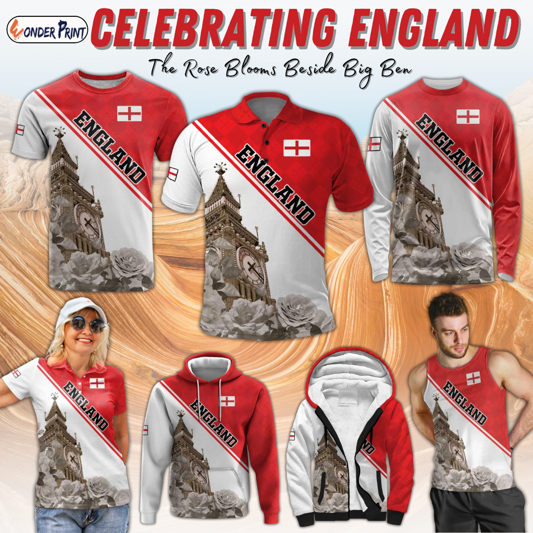 England Rose With Big Ben