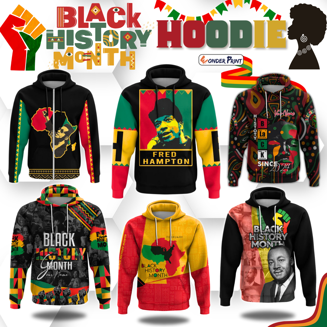 Black Month History Hoodies
