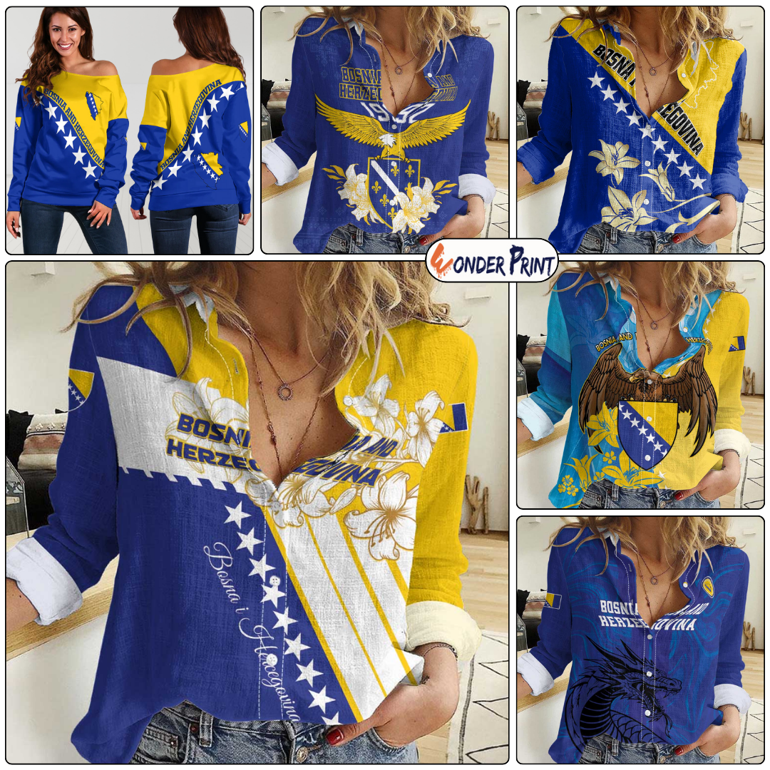 Bosnia and Herzegovina Women Shirt