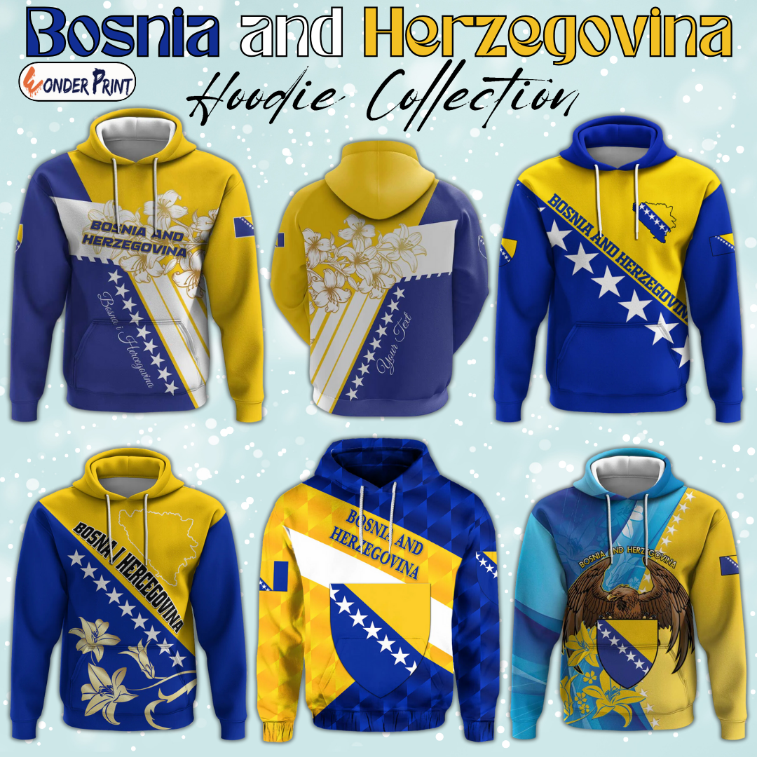 Bosnia and Herzegovina Hoodie