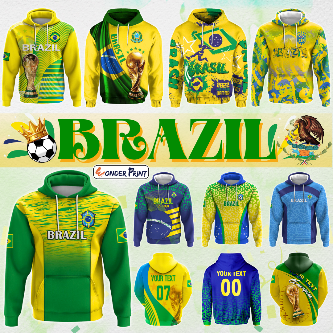 Brazil Football Hoodie