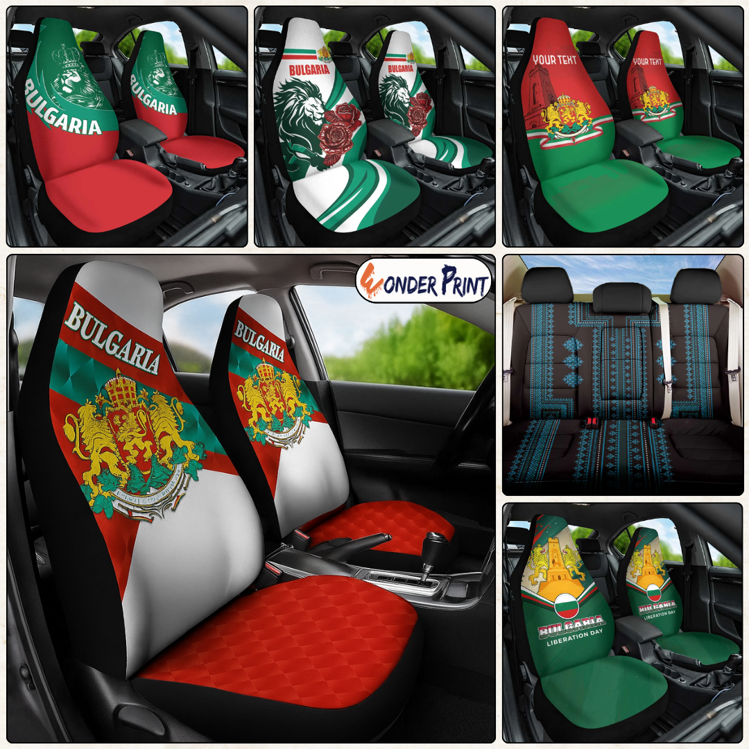 Bulgaria Car Seat Cover