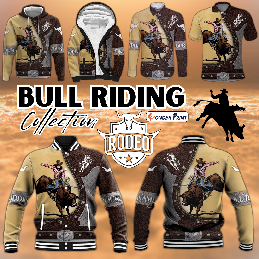 Bull Riding Cowboy Courage Rodeo