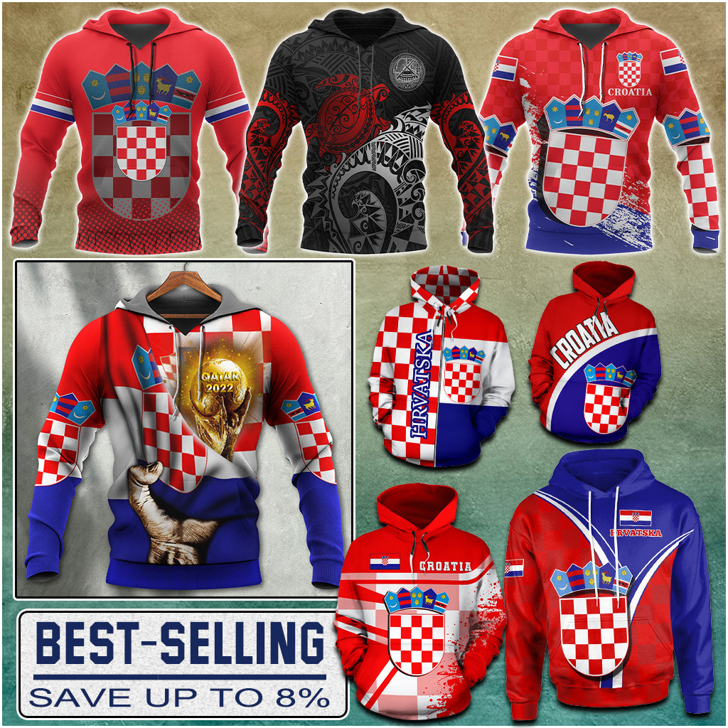 Croatia Hoodie Collection