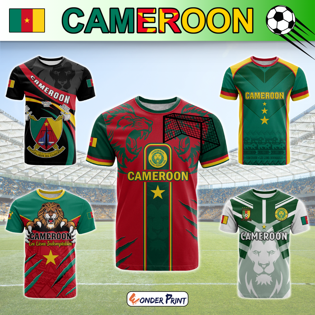 Cameroon T Shirt Collection