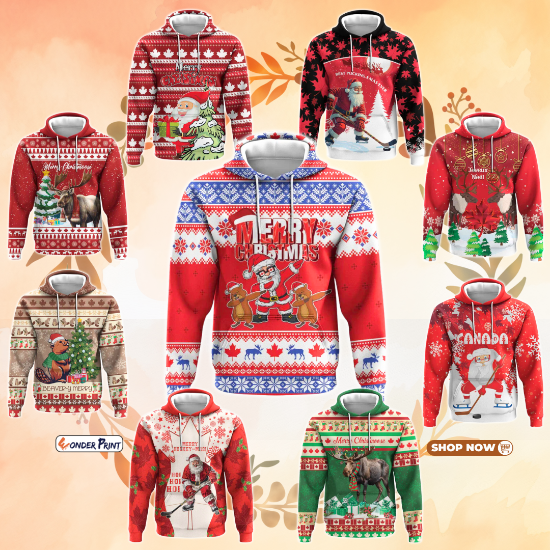 Canada Christmas Hoodie