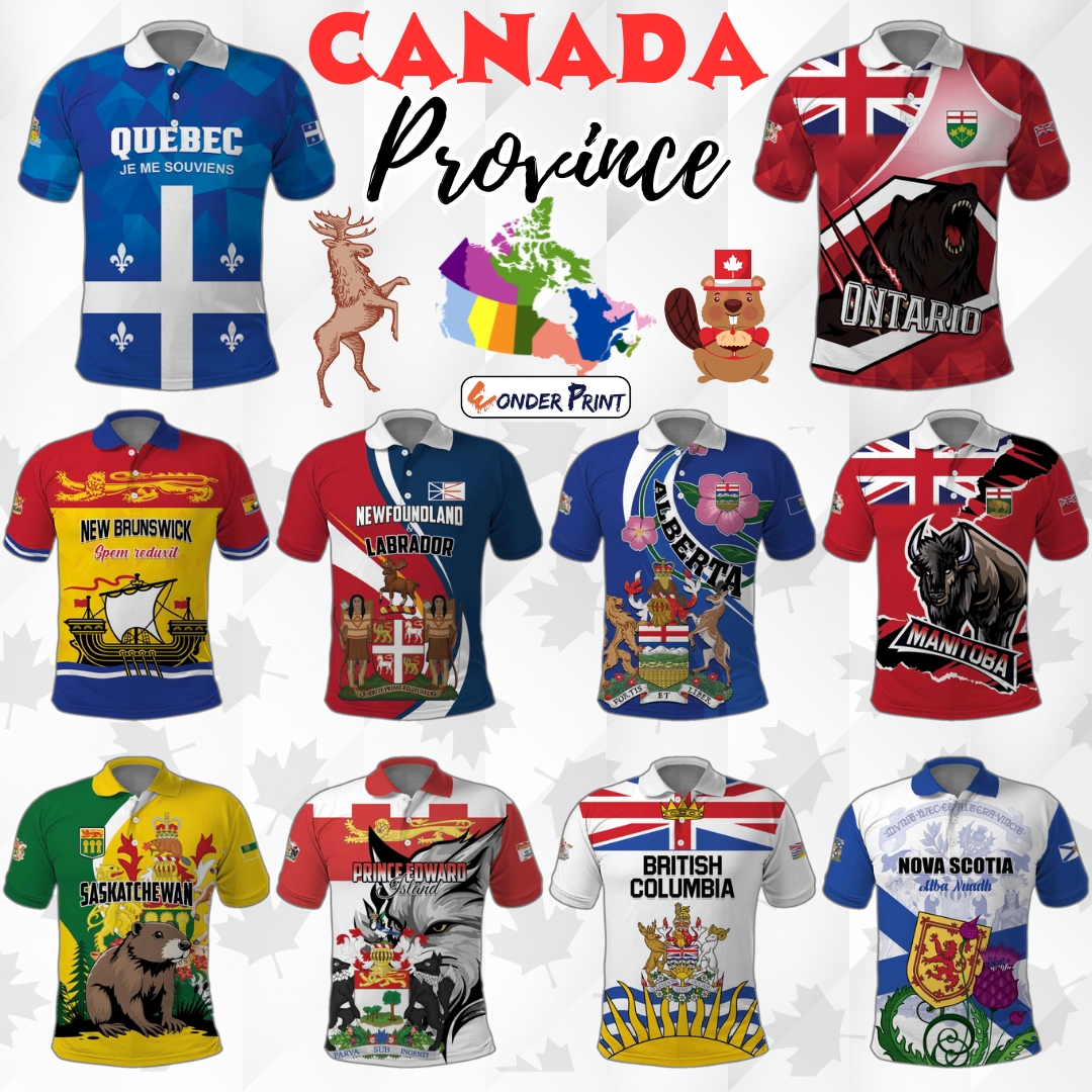 Canada Province Polo Shirt