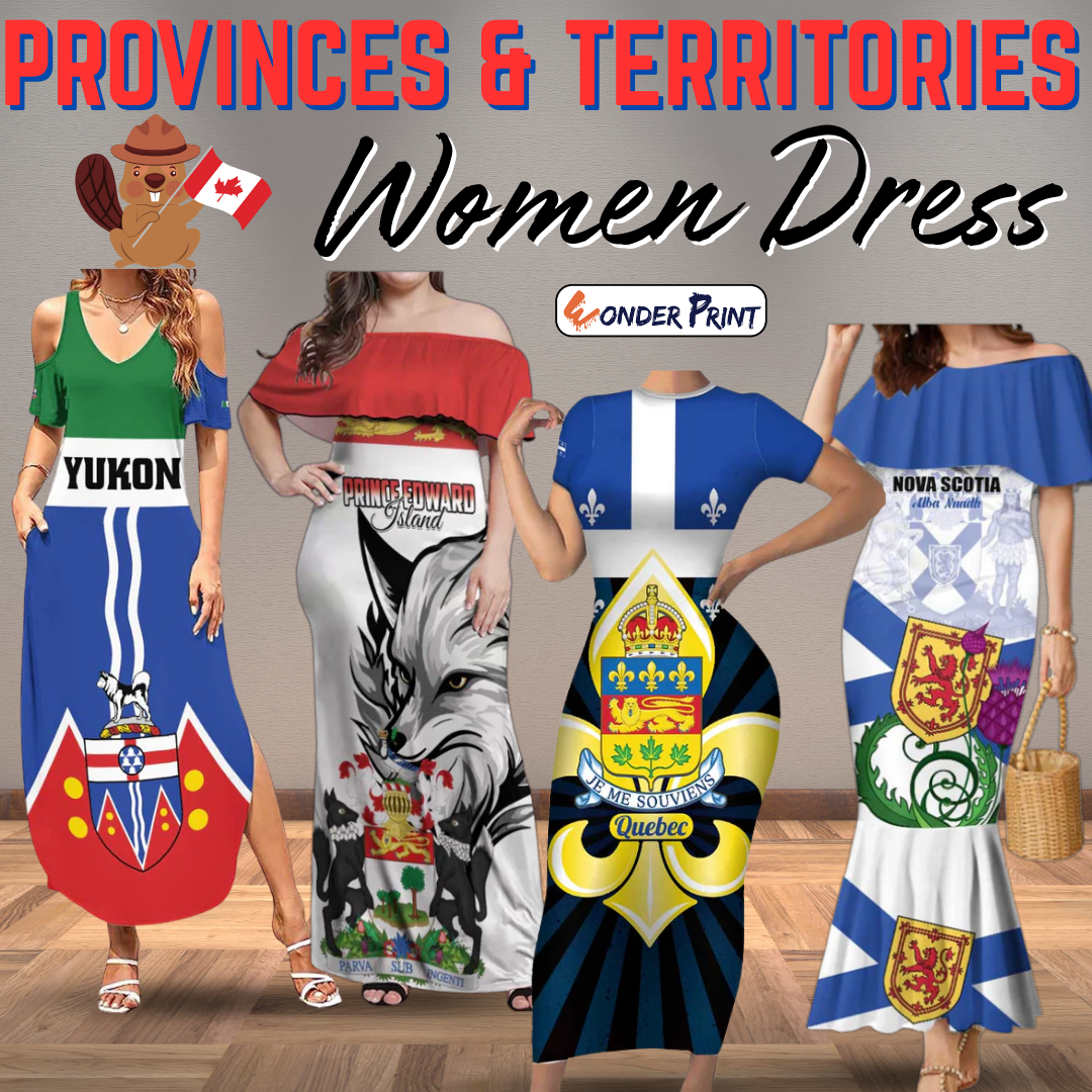 Canada Provinces And Territories Dress