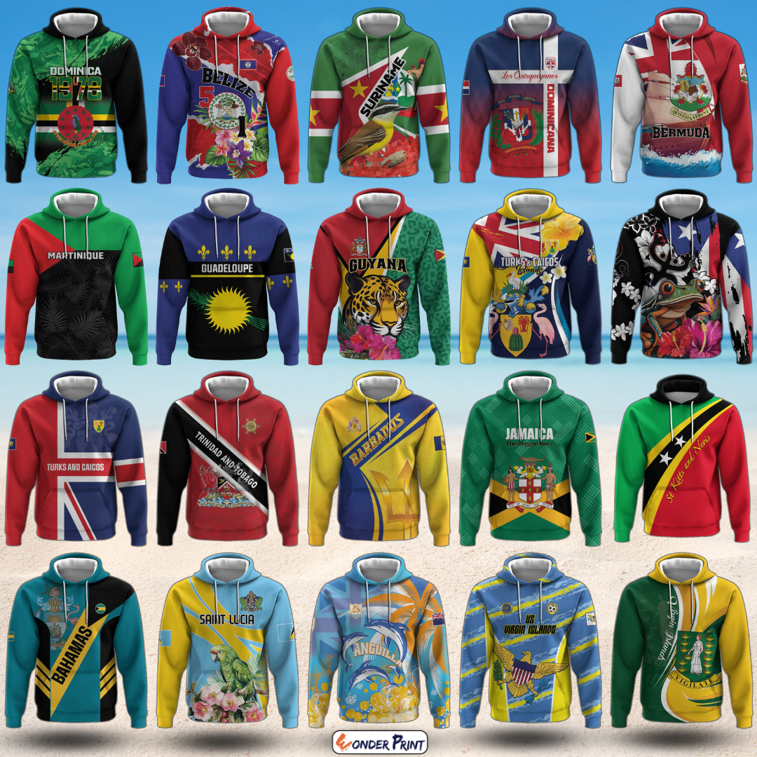 Caribbean Hoodie Collection