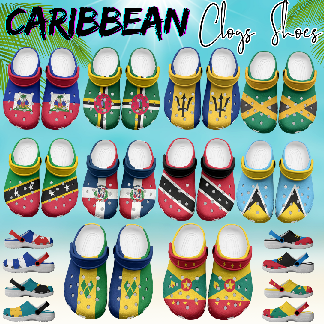 Caribbean Clogs Shoes