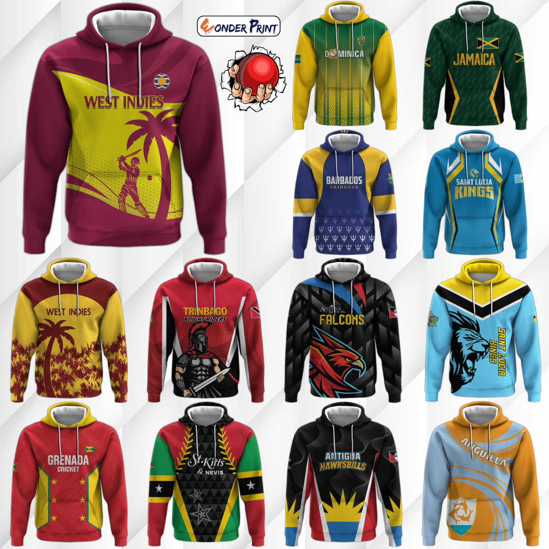 Caribbean Cricket Hoodie