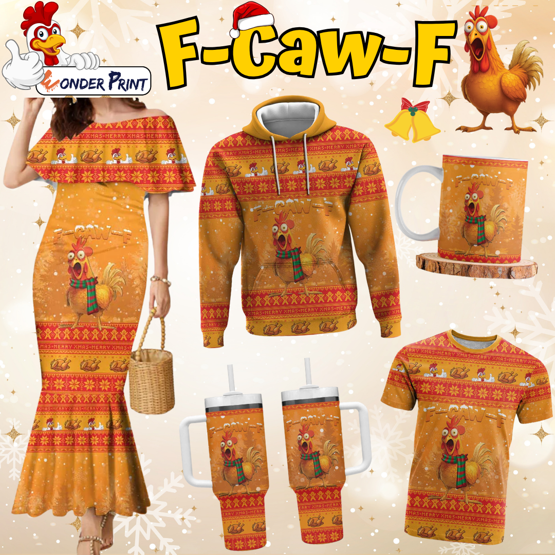 F Caw F Chicken Christmas