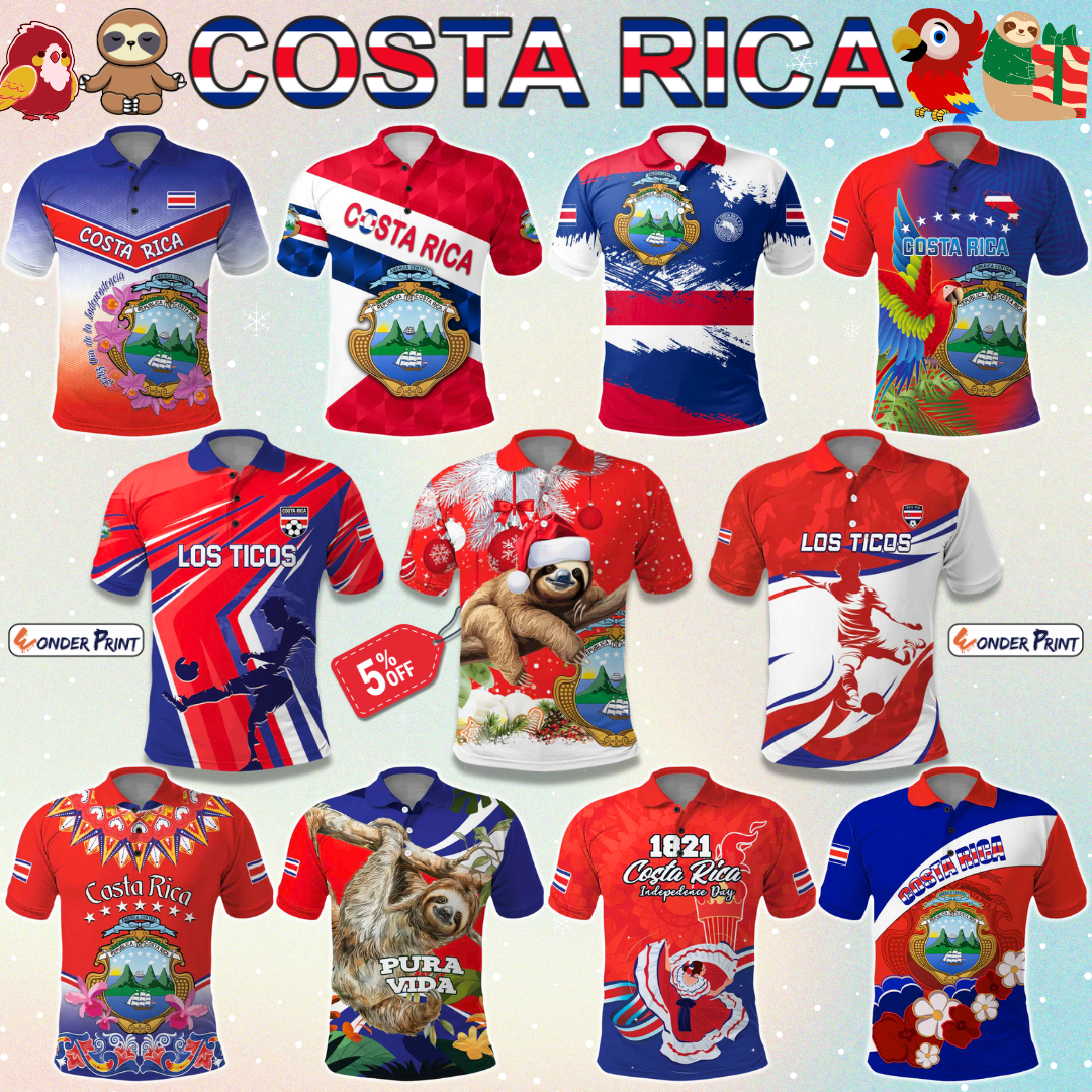 Costa Rica Polo Shirt
