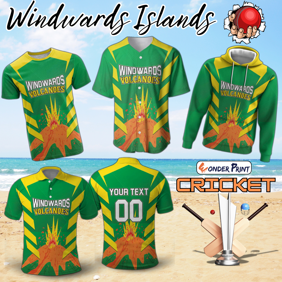 Cricket Windwards Volcanoes