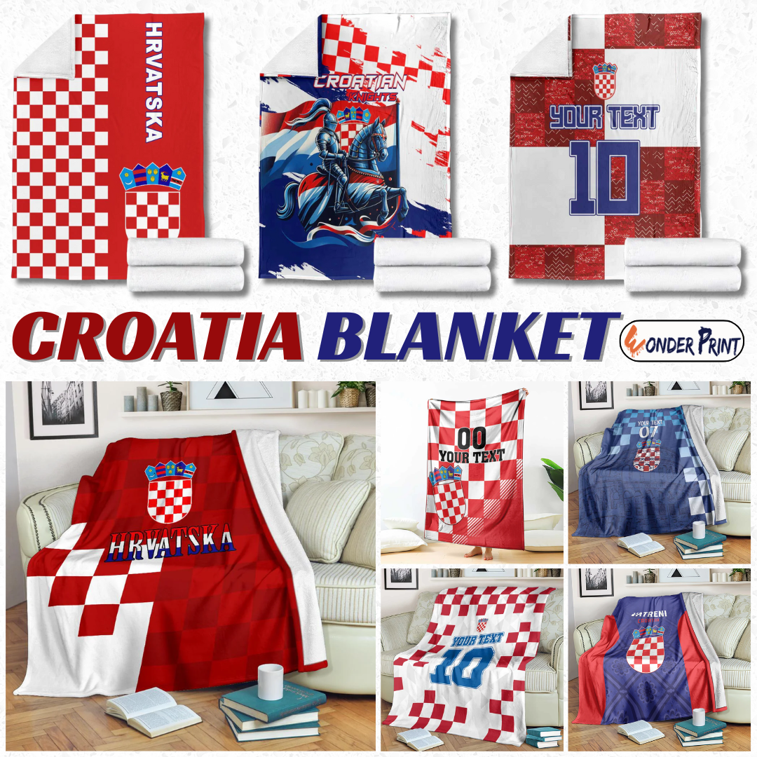 Croatia Blanket