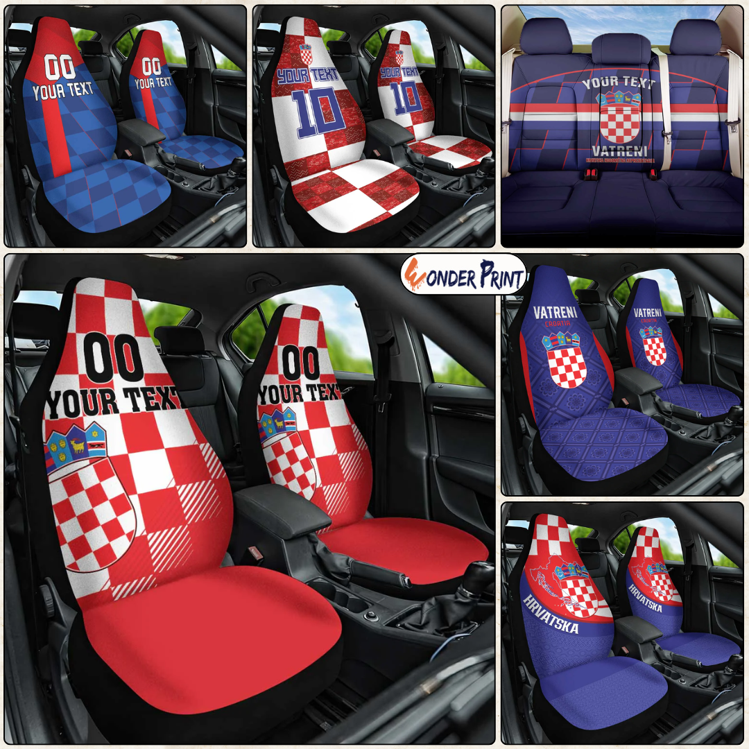 Croatia Car Seat Cover