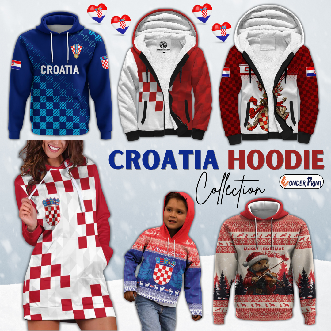 Croatia Hoodie