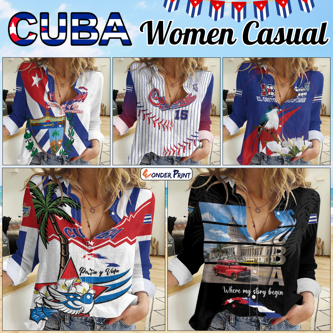 Cuba Women Casual Shirt