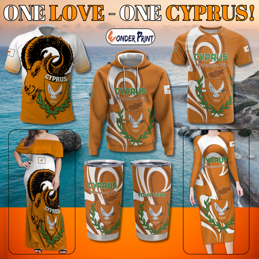 Cyprus Independence Day  | Wonderprintshop