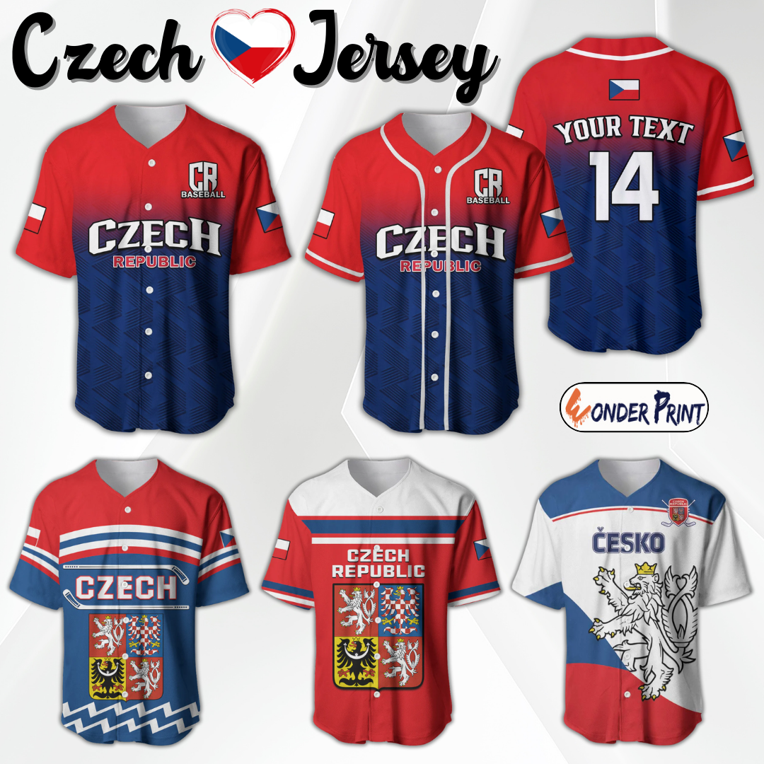 Czech Baseball Jersey