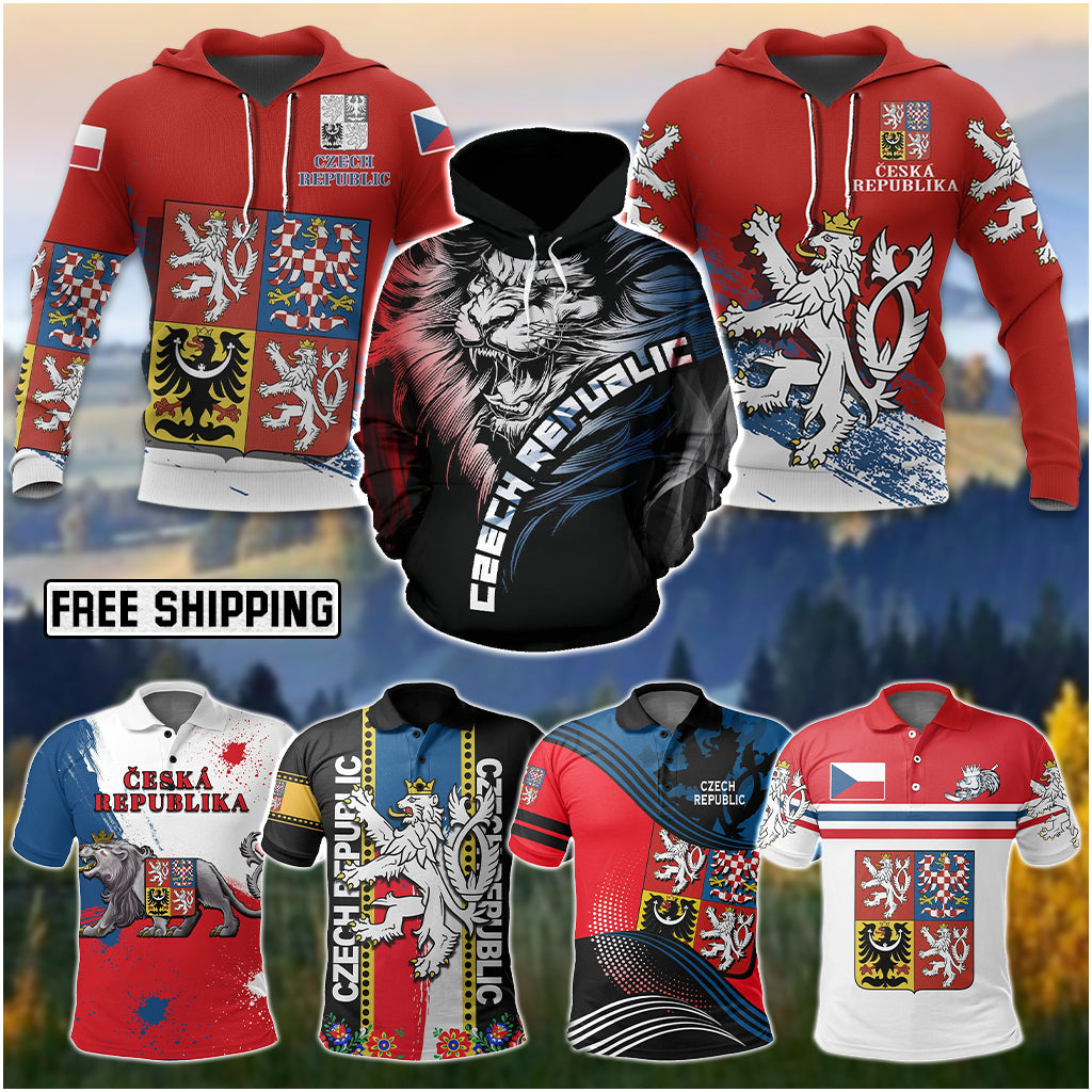 Czech Republic Hoodie Collection