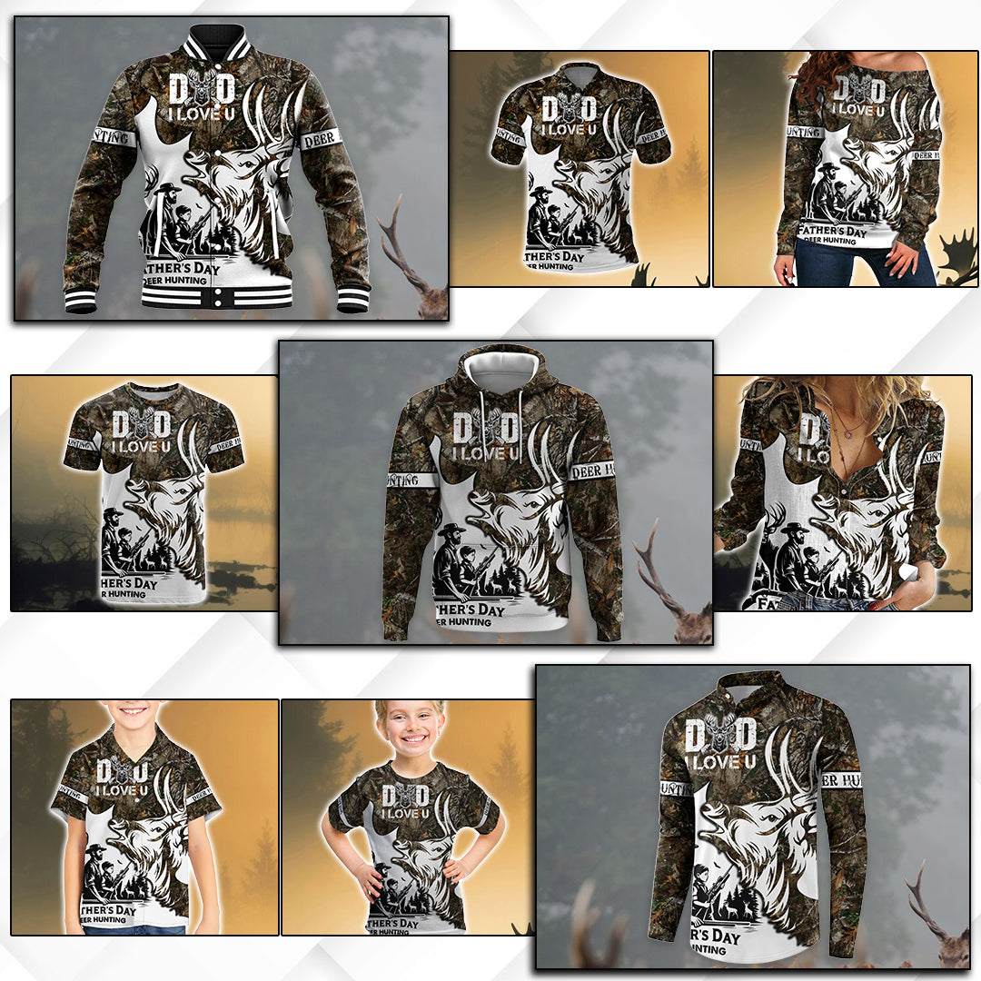 Happy Father's Day Deer Hunting Fashion Collection