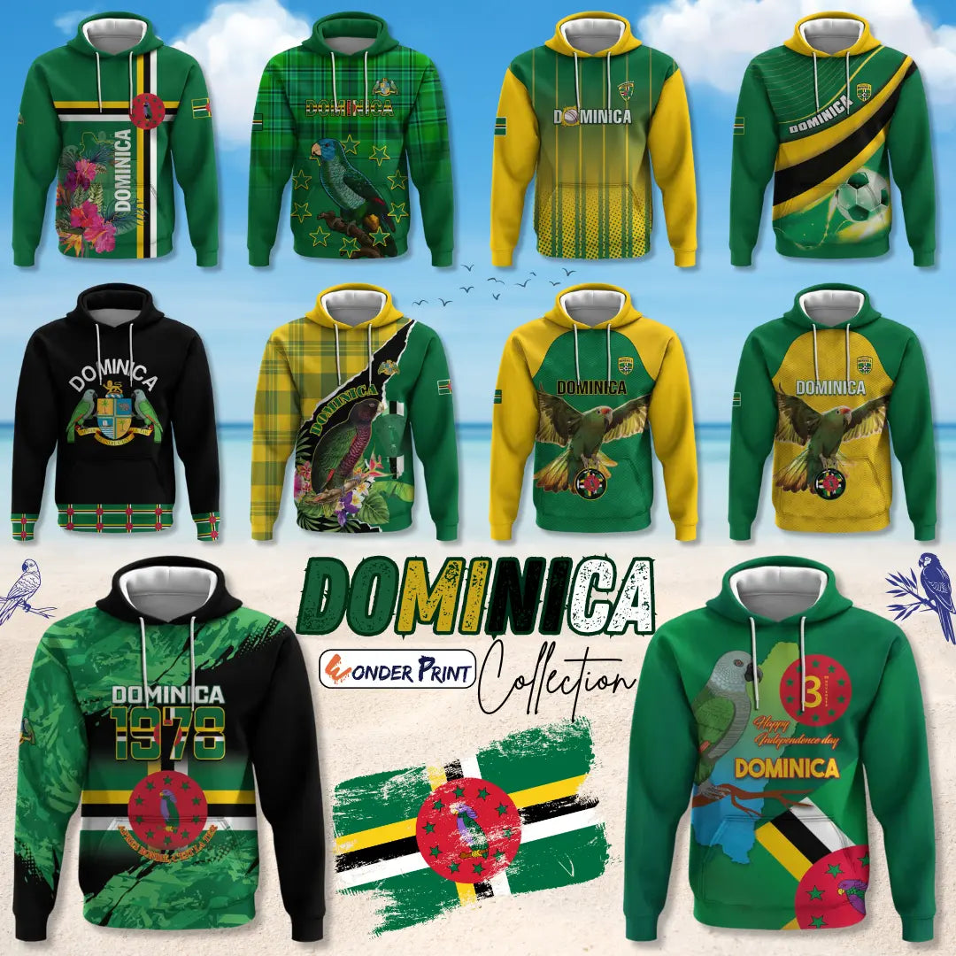 Dominica Hoodie Collection