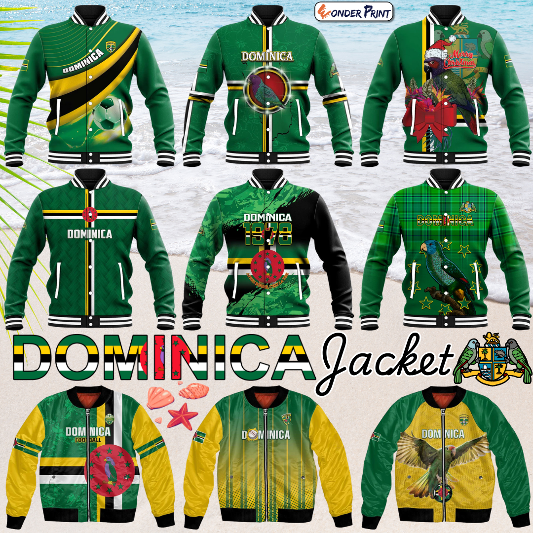 Dominica Baseball Jacket