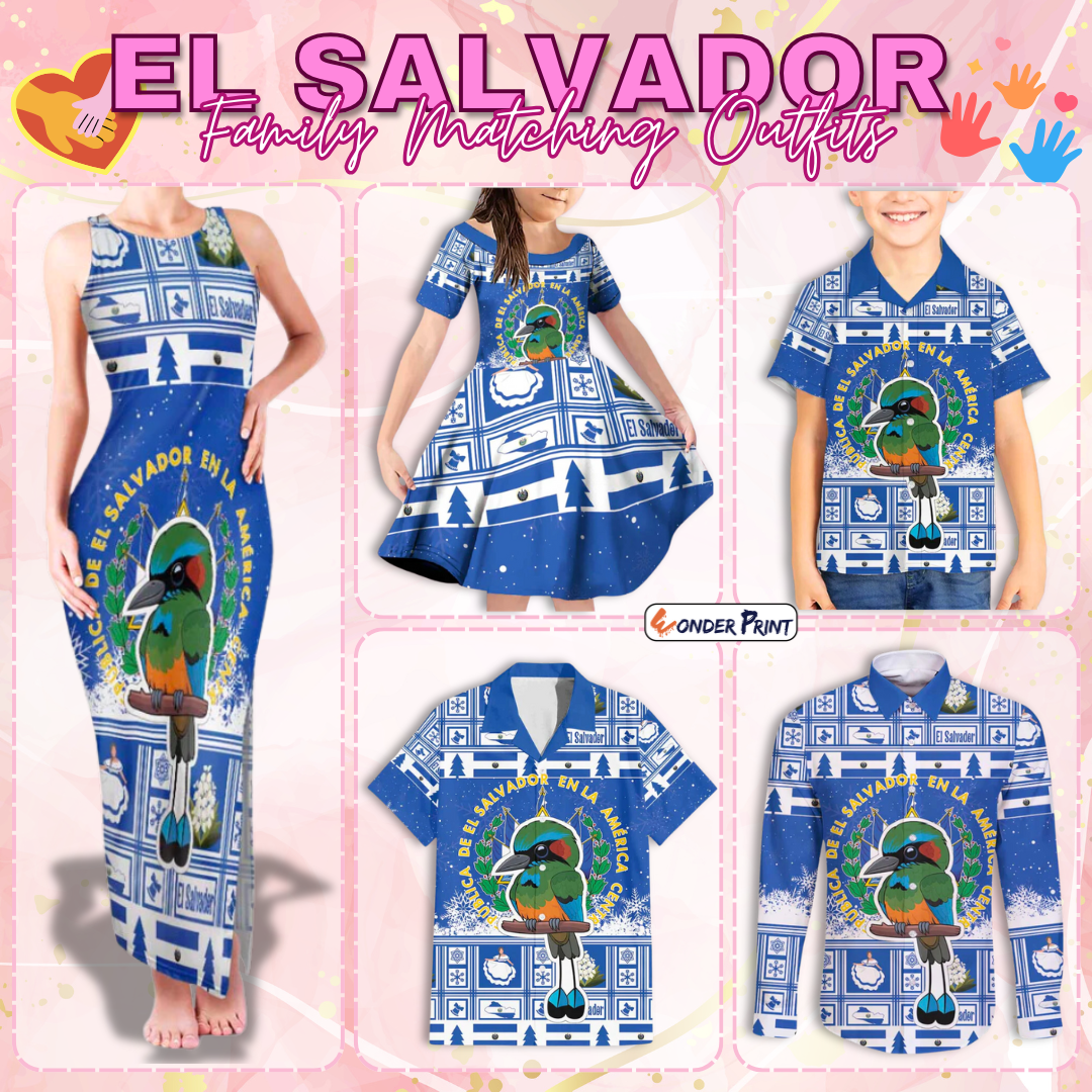 El Salvador Family Matching Outfits