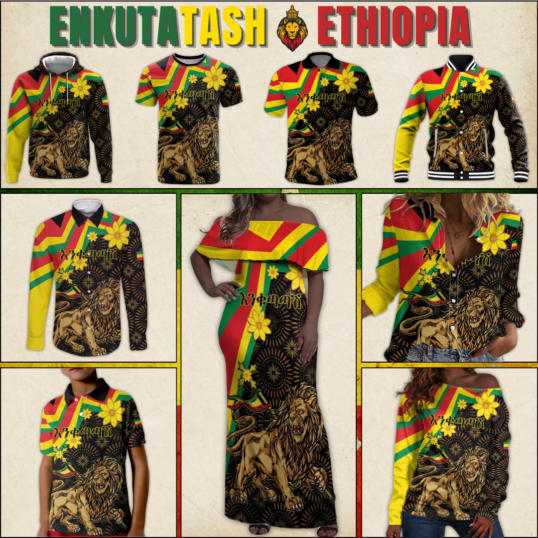 Enkutatash Ethiopia New Year Lion of Judah Adey Abeba Flower