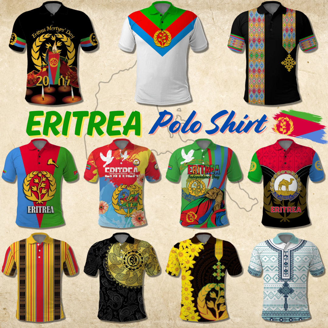 Eritrea Polo Shirt Collection