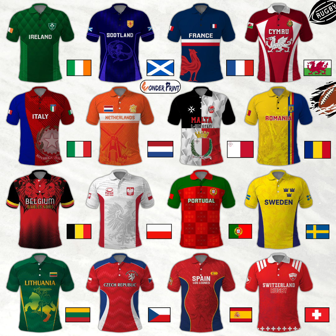 Euro Rugby Polo Shirt