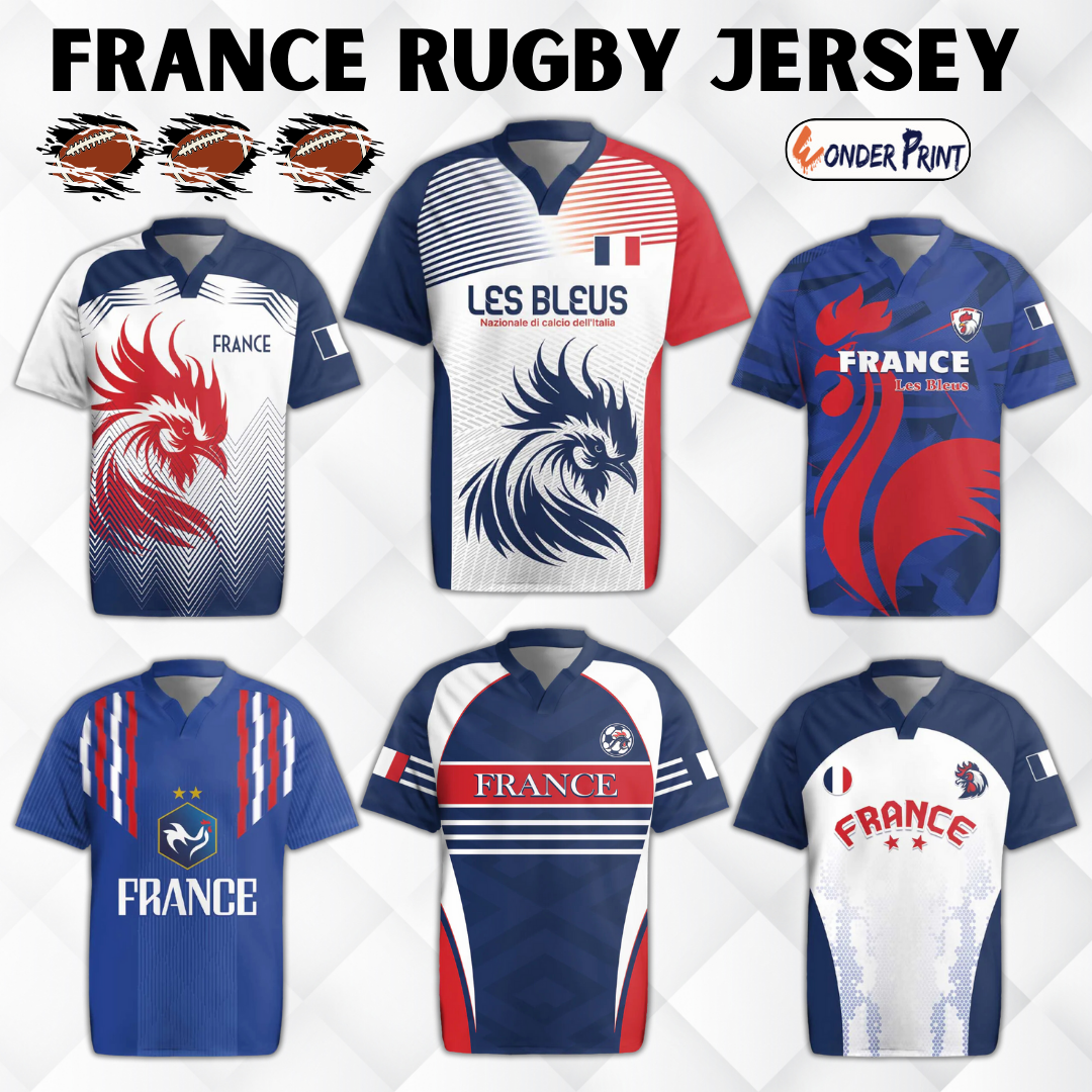 France Rugby Jersey