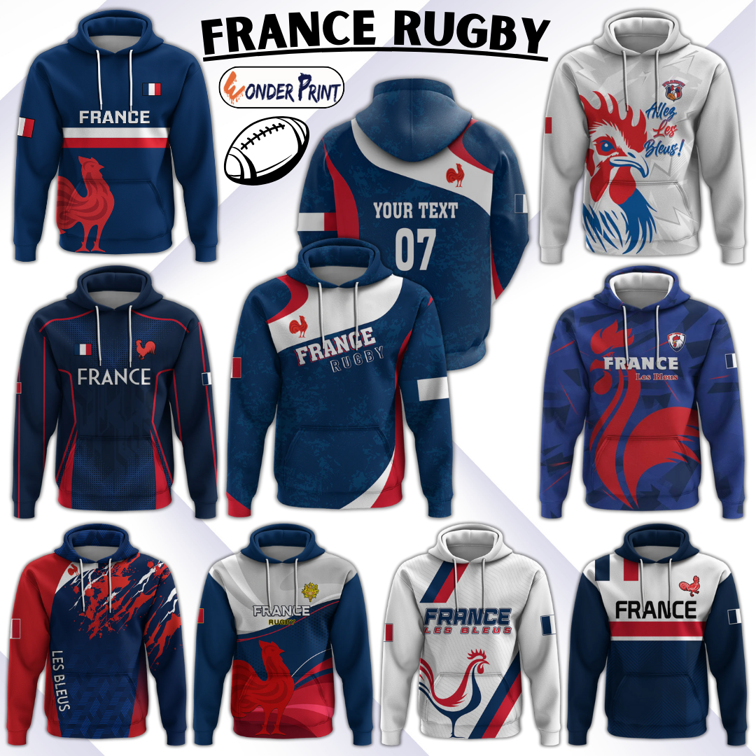 France Rugby Hoodie