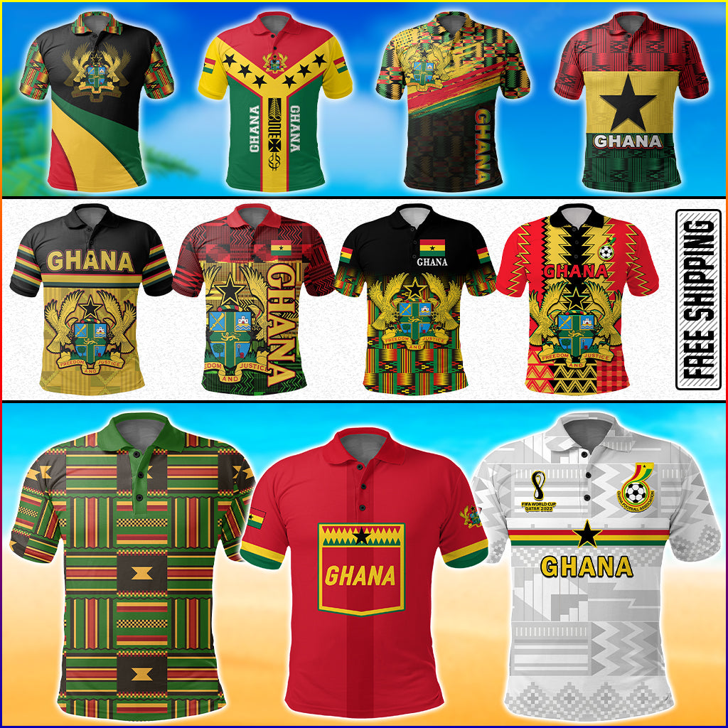 Ghana New Fashion Polo