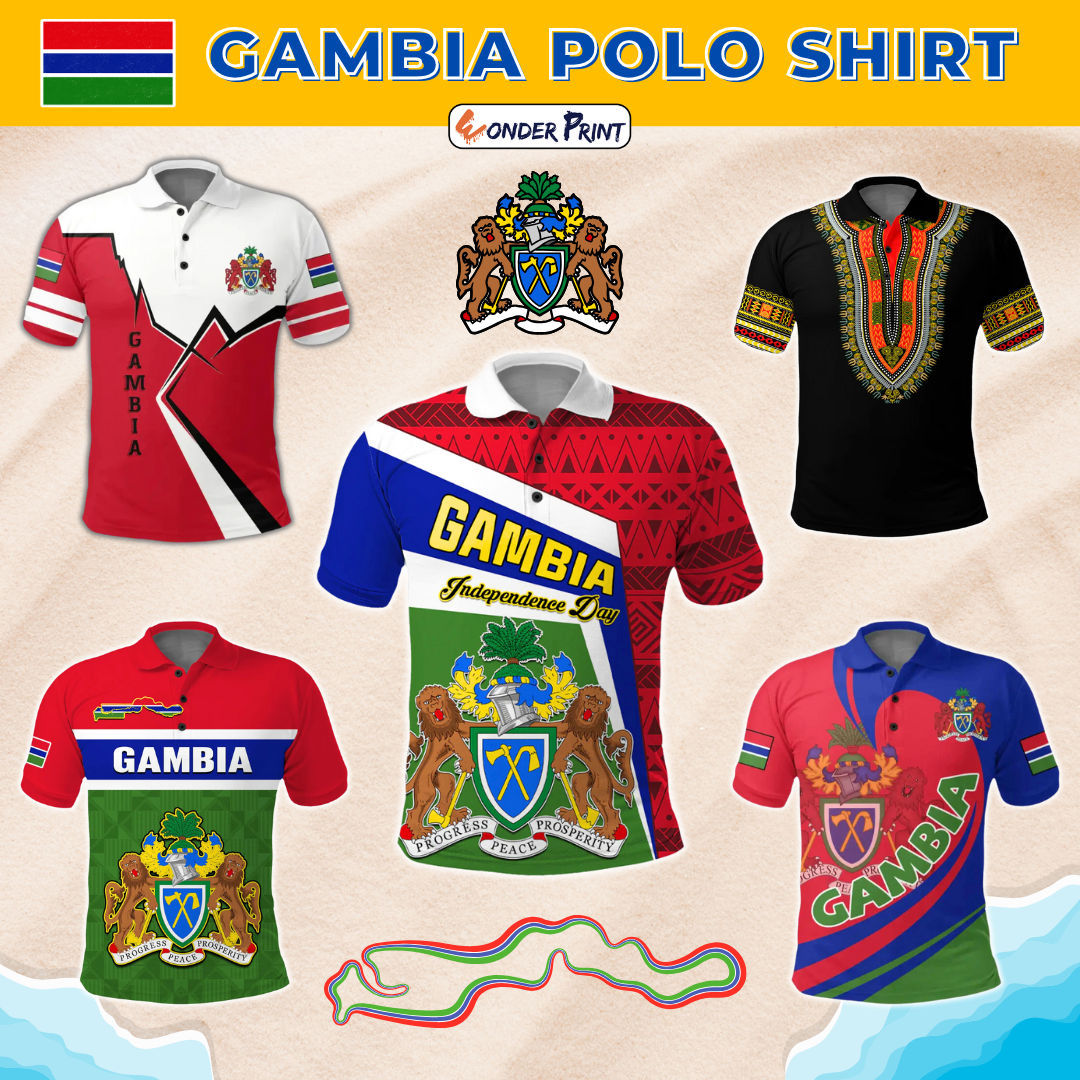 Gambia Polo Shirts