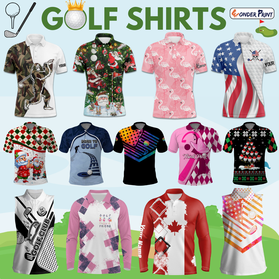 Golf Polo Shirt Collection