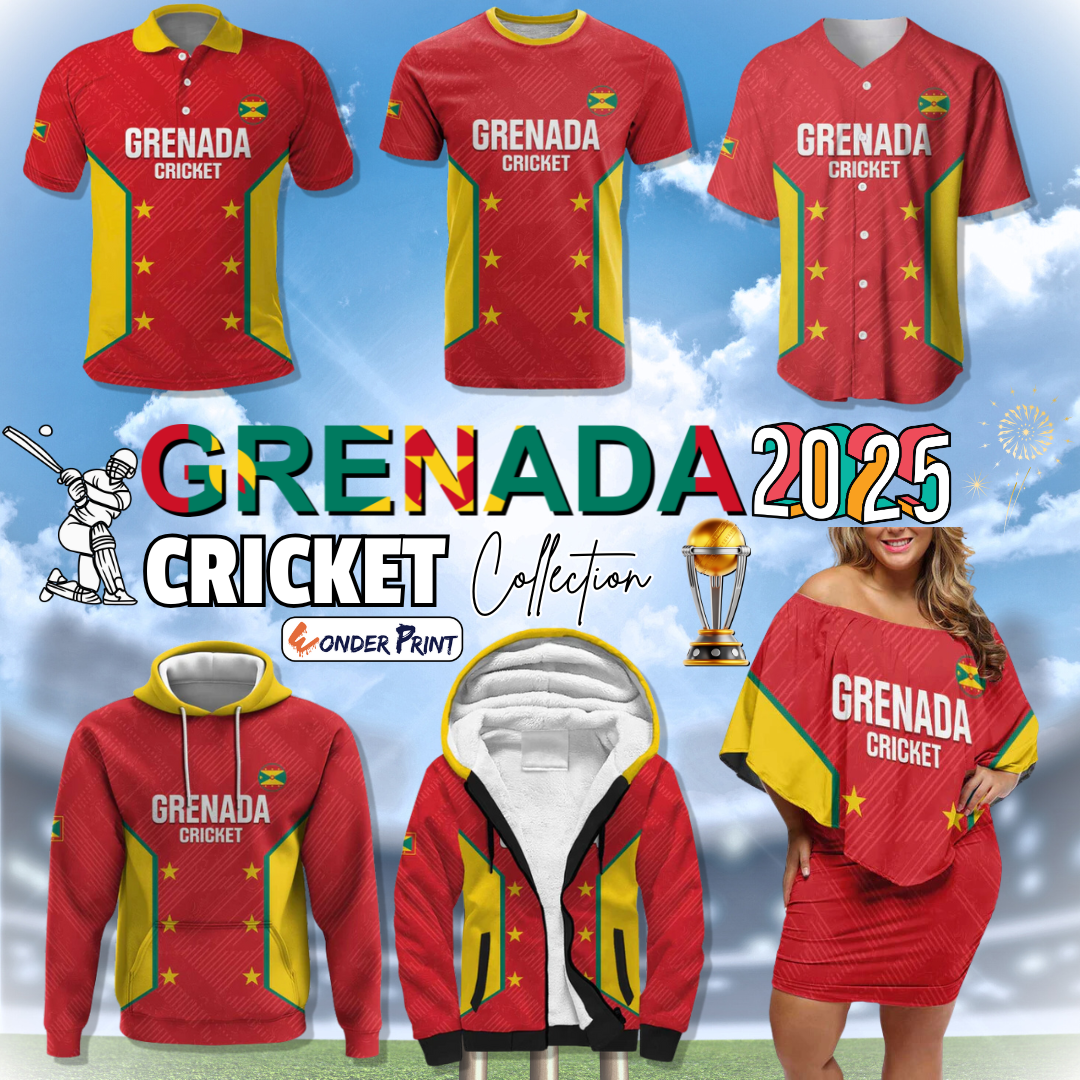 Grenada Cricket 2025 Sporty Style