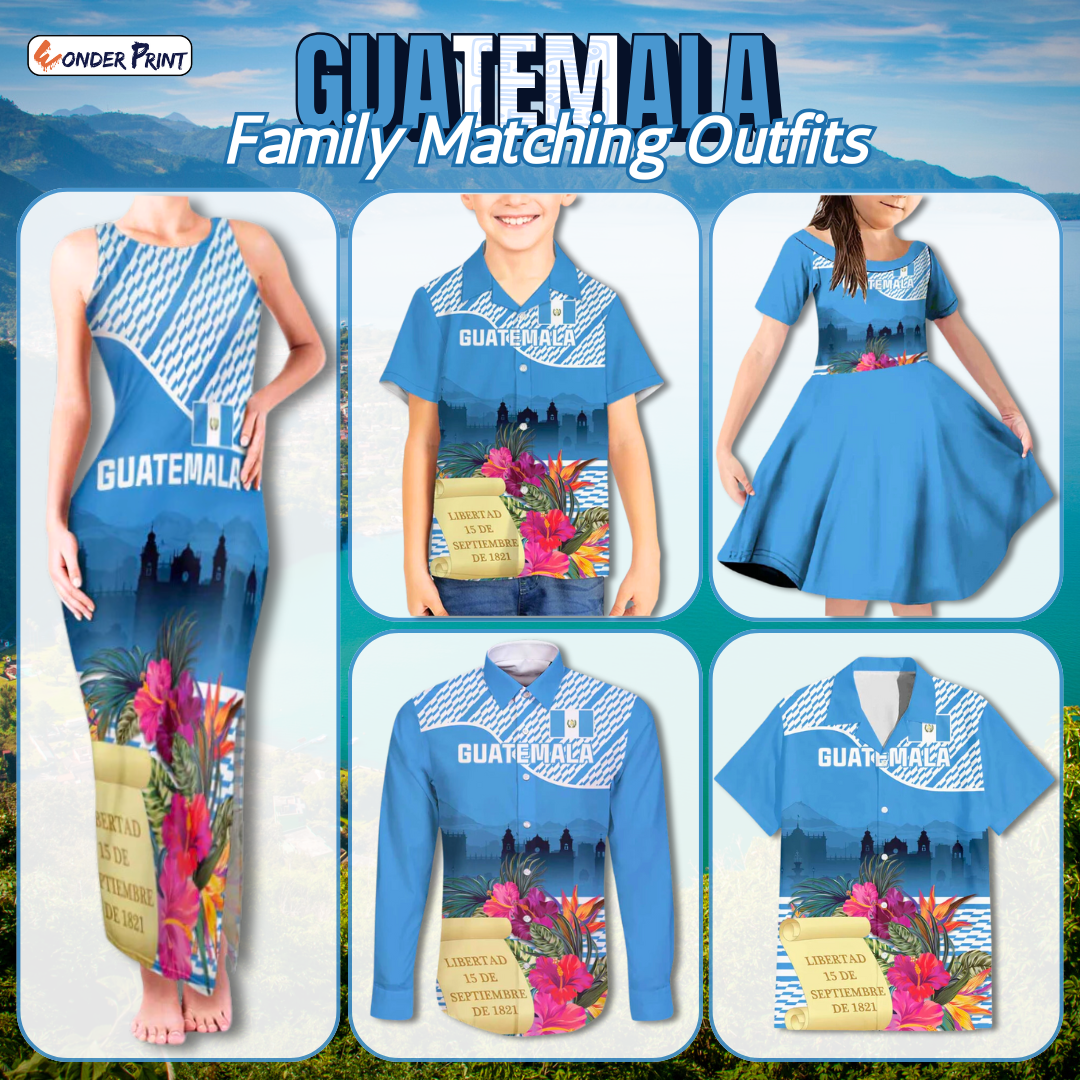 Guatemala Family Matching Outfits