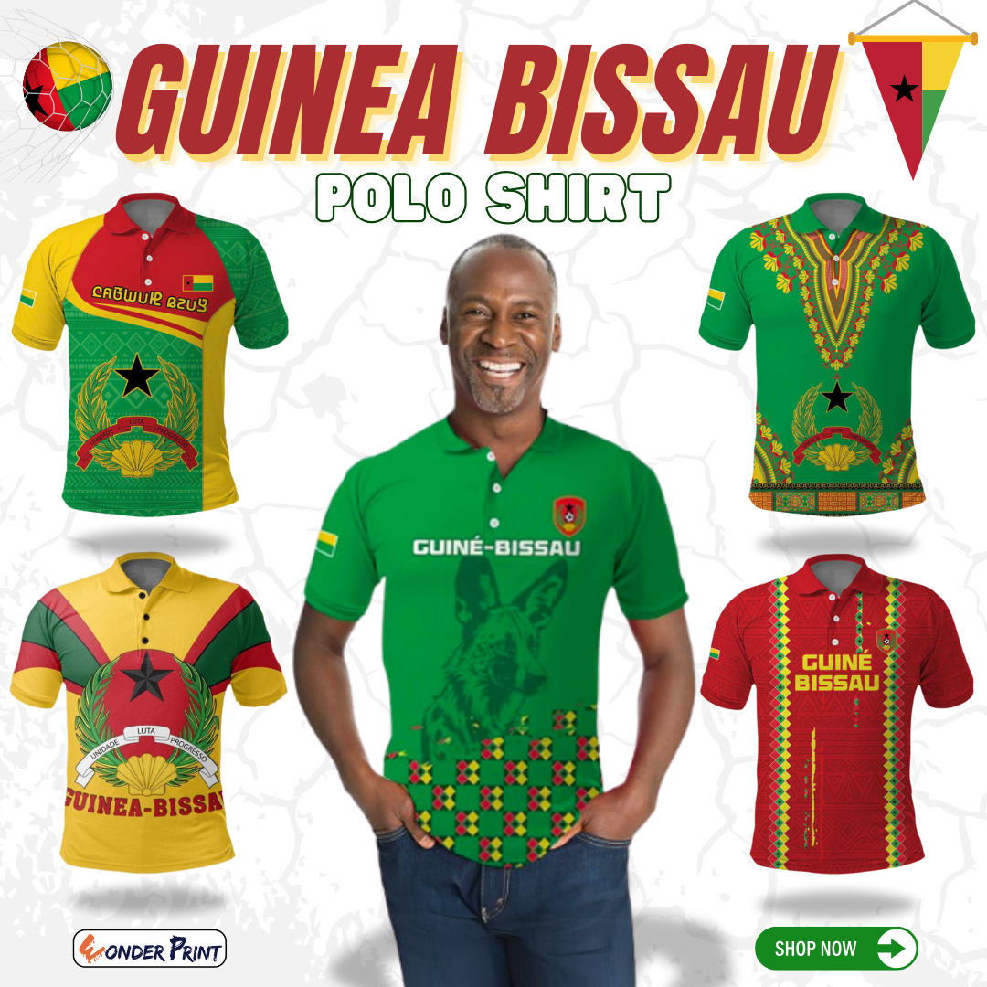 Guinea Bissau Polo Shirts