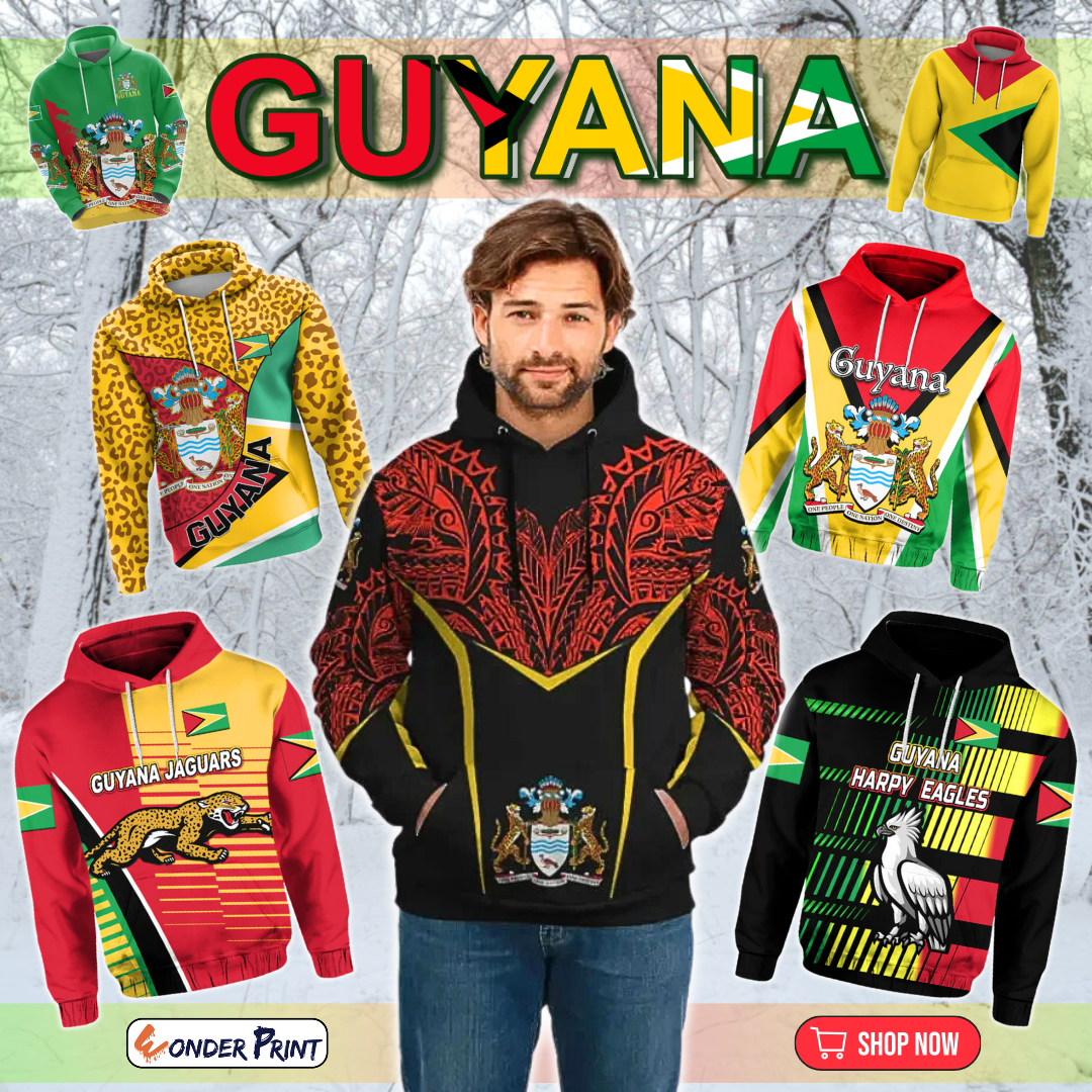 Guyana Hoodies