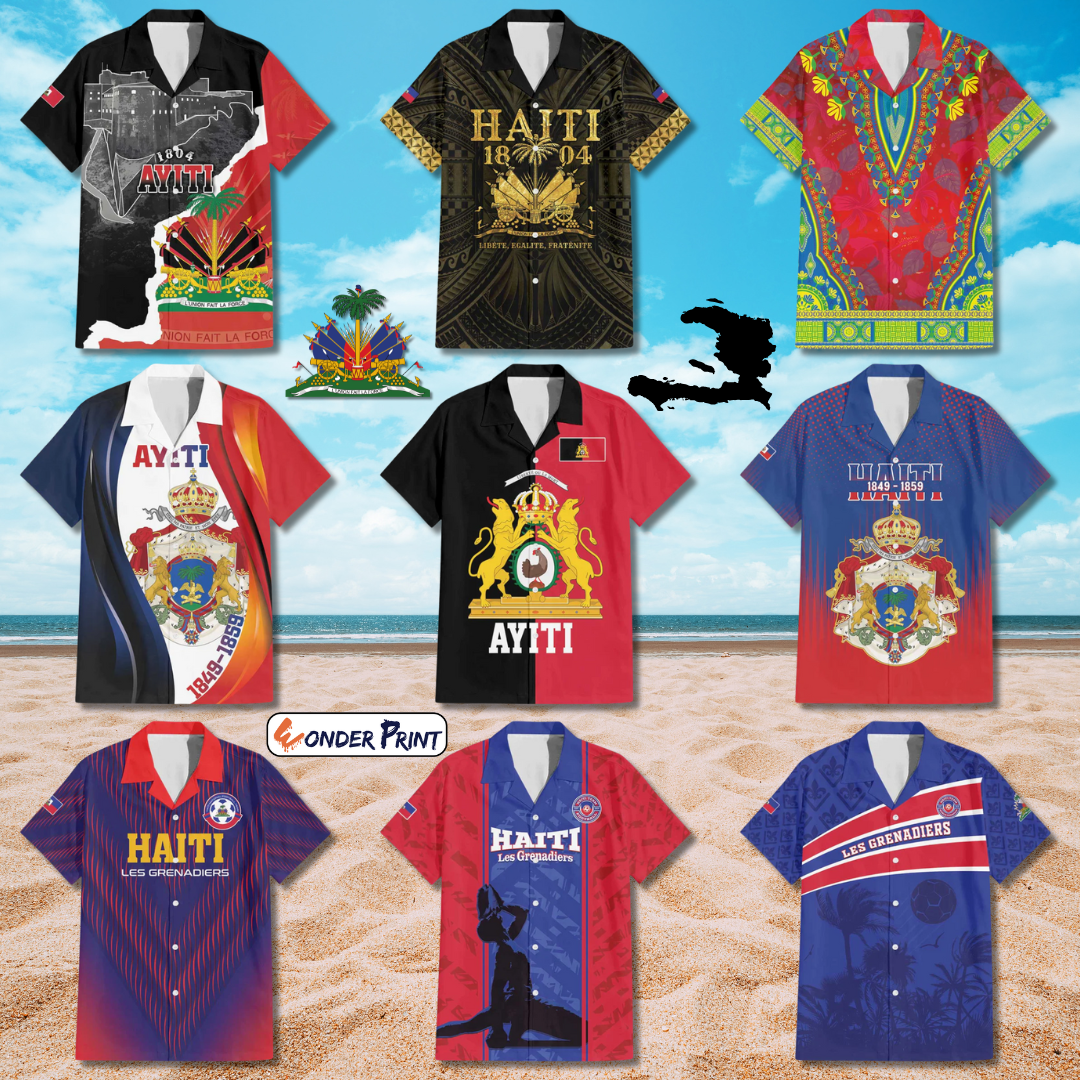 Haiti Hawaiian Shirt Collection