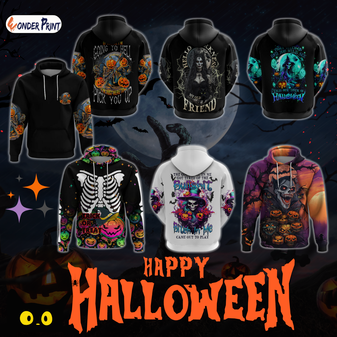 Halloween Hoodie Collection 2024