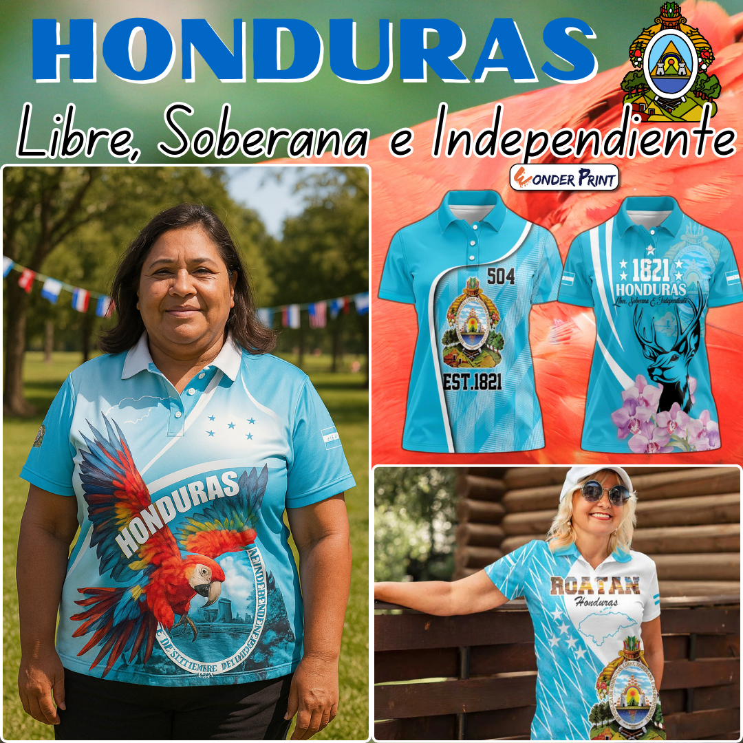 Honduras Women Polo Shirt