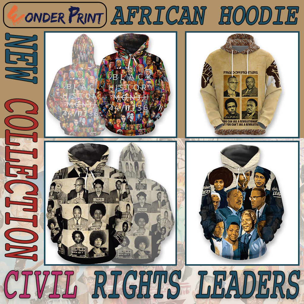 Civil Rights Leaders Hoodie